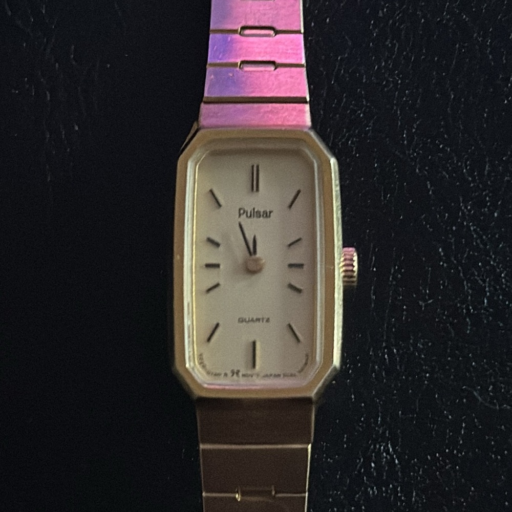 Vintage Pulsar Stainless Steel Quartz Watch